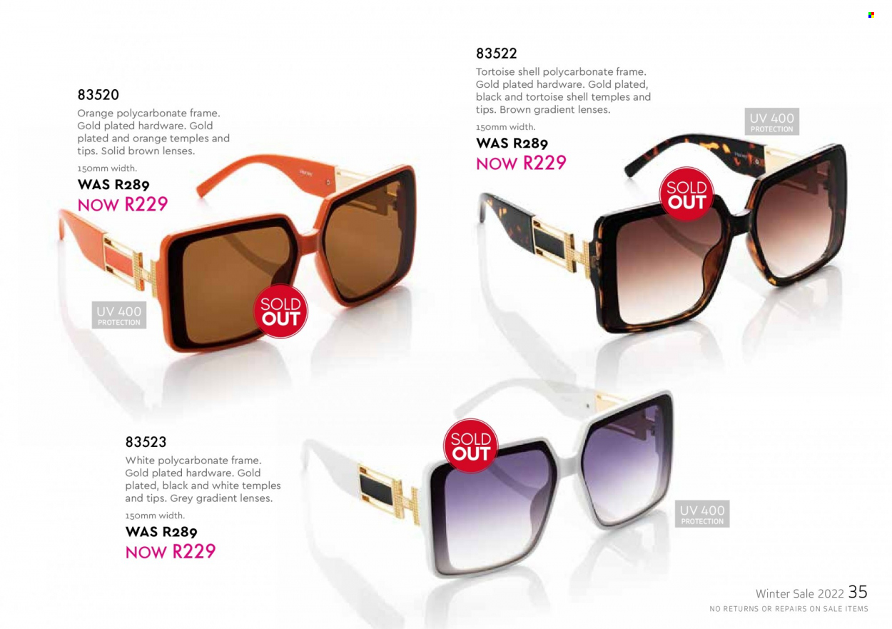 Honey specials. Page 37