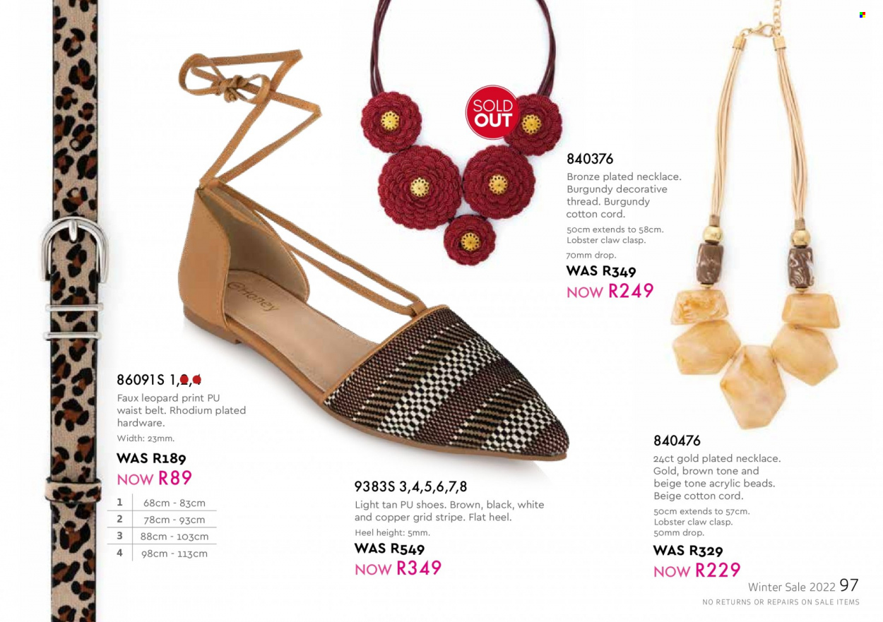 Honey specials. Page 99