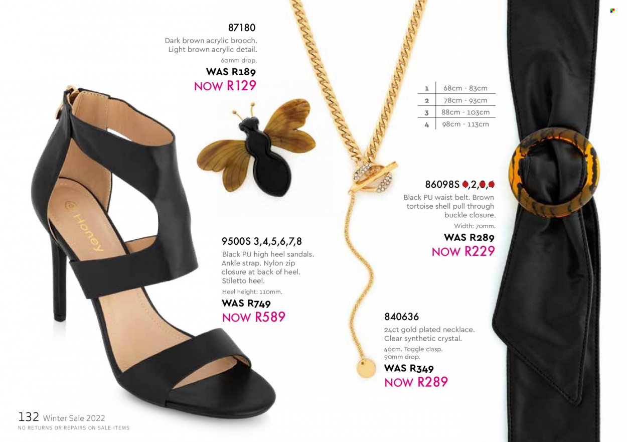 Honey specials. Page 134