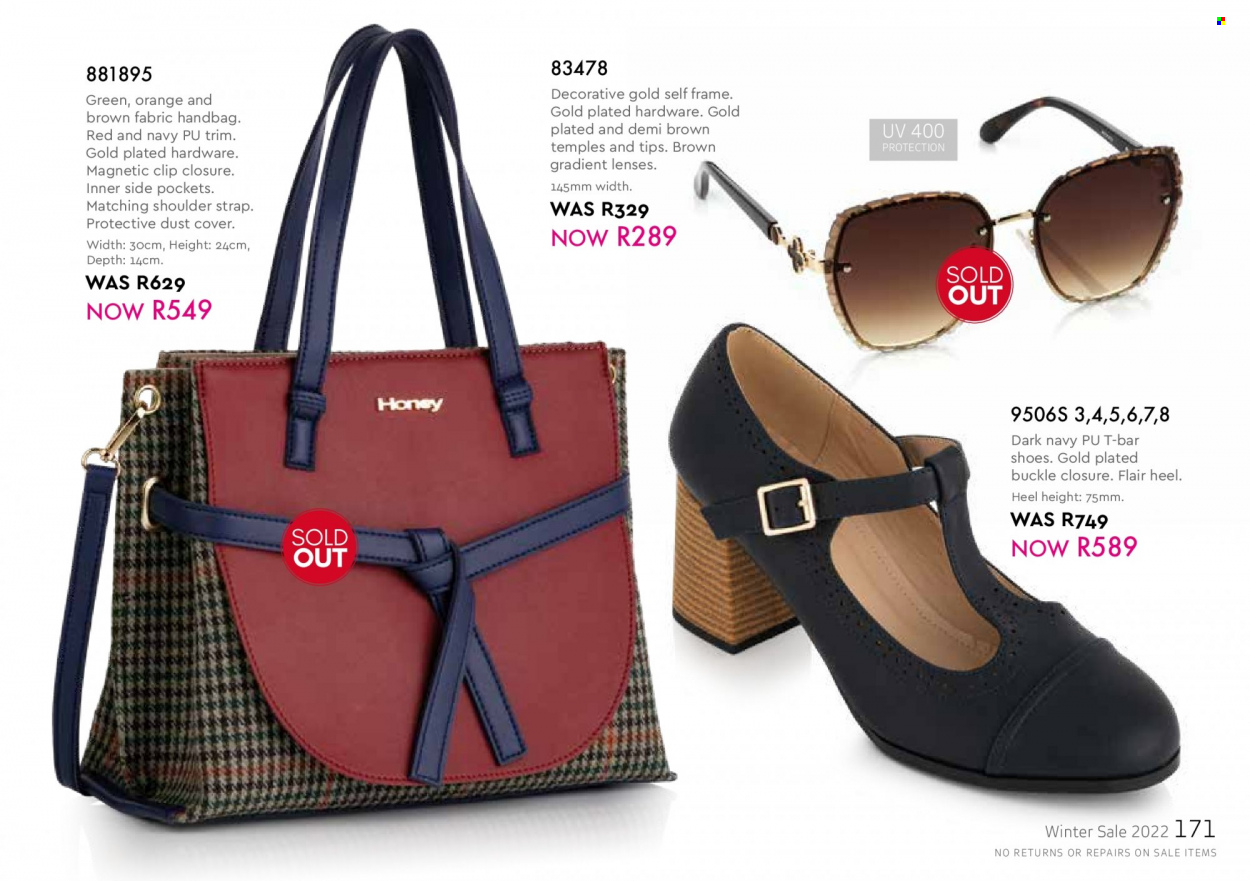 Honey specials. Page 173