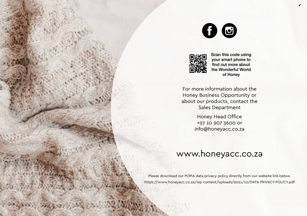 Honey specials. Page 208