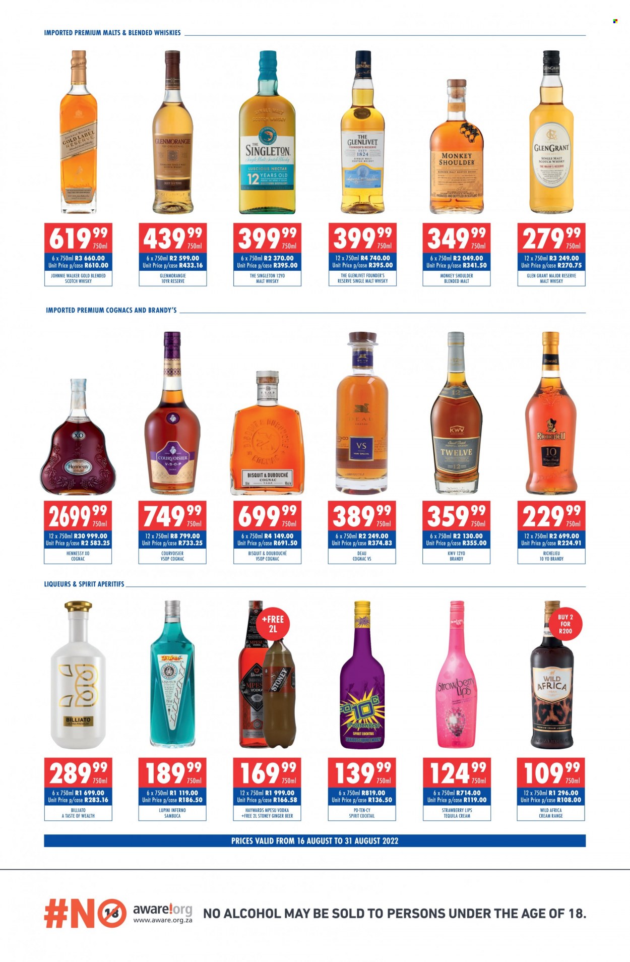 Ultra Liquors specials - 16/08/2022 - 31/08/2022. Page 2