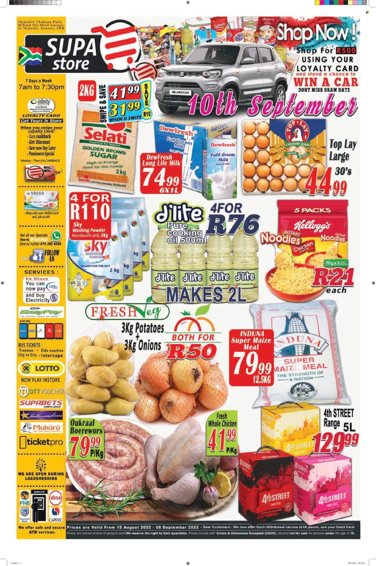Supa Store specials - 15/08/2022 - 08/09/2022. Page 1