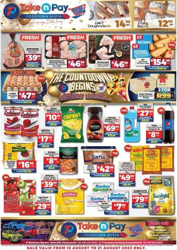 Take n Pay catalogue  - 16/08/2022 - 21/08/2022.