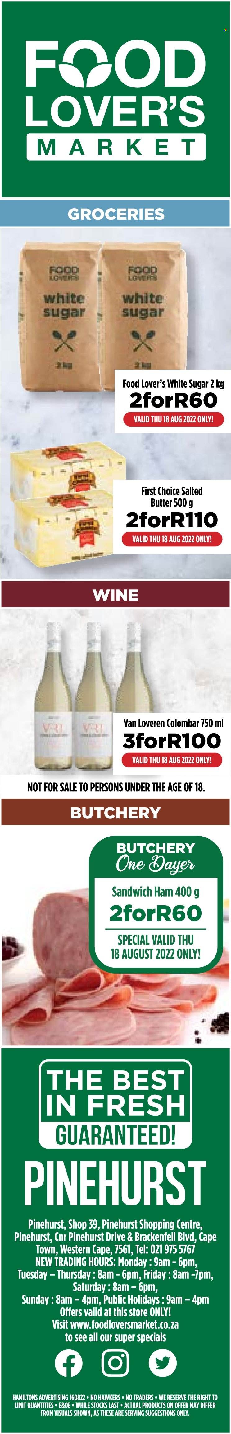 Food Lover's Market specials - 18/08/2022 - 18/08/2022. Page 1