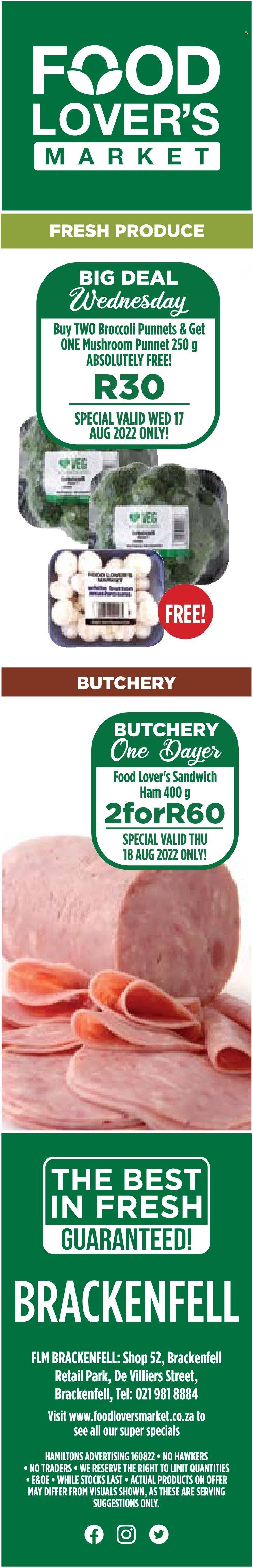 Food Lover's Market specials - 17/08/2022 - 18/08/2022. Page 1