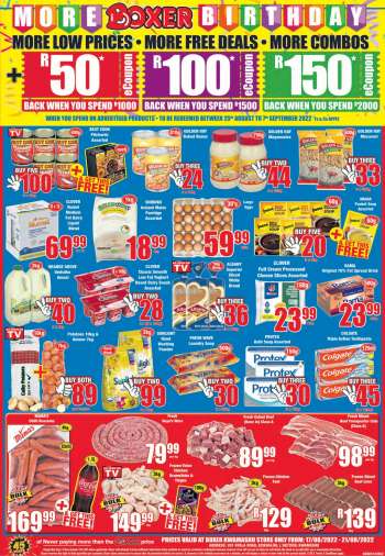Boxer catalogue  - 17/08/2022 - 21/08/2022.