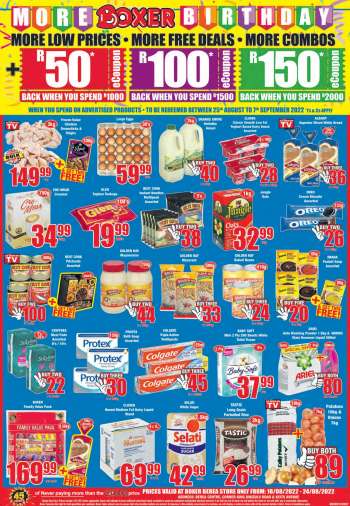 Boxer catalogue  - 18/08/2022 - 24/08/2022.