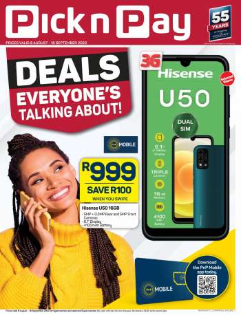Pick n Pay catalogue  - 08/08/2022 - 18/09/2022.