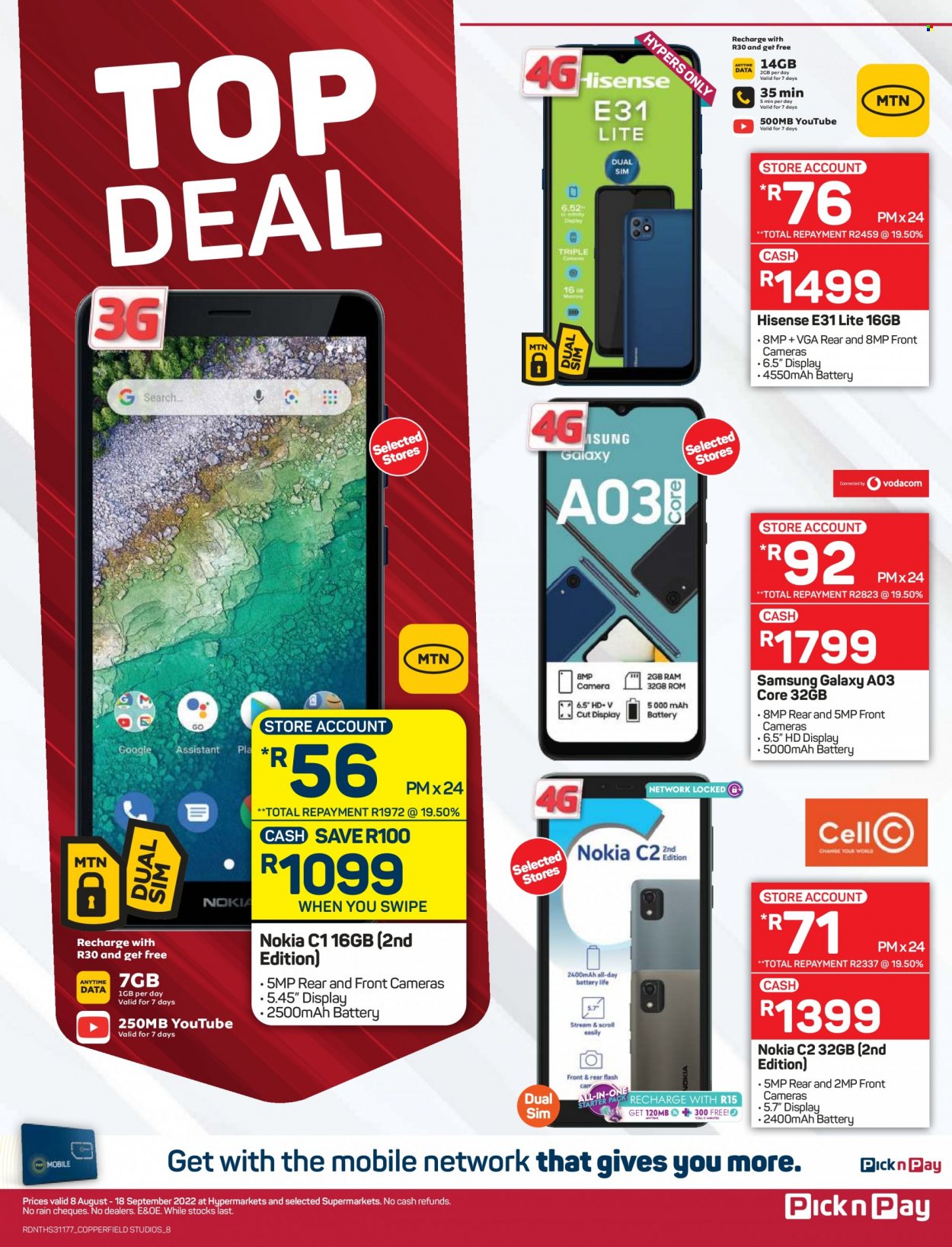 Pick n Pay specials - 08/08/2022 - 18/09/2022. Page 8