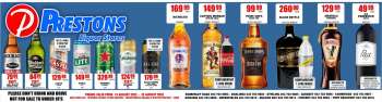 Prestons Liquor Stores catalogue  - 19/08/2022 - 25/08/2022.