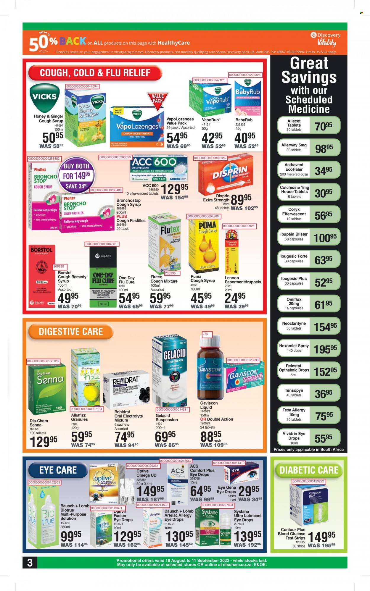 Dis-Chem specials - 18/08/2022 - 11/09/2022. Page 3