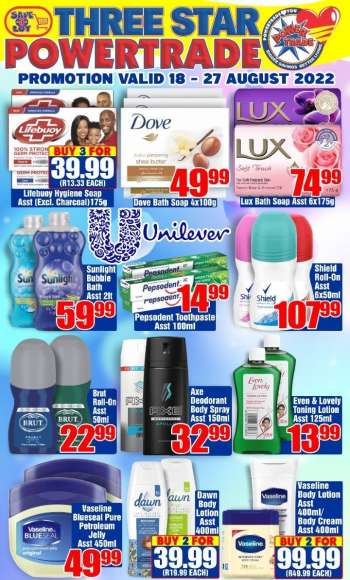 Three Star Cash and Carry catalogue  - 18/08/2022 - 27/08/2022.