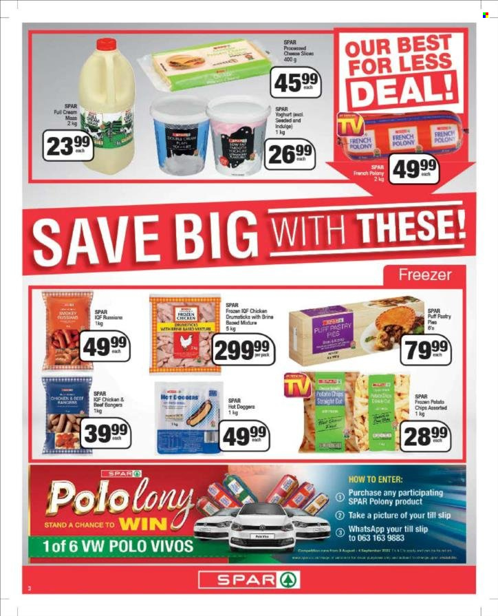 SPAR specials - 22/08/2022 - 06/09/2022. Page 3