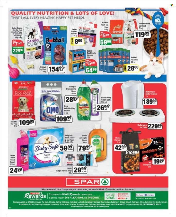 SPAR specials - 22/08/2022 - 06/09/2022. Page 12