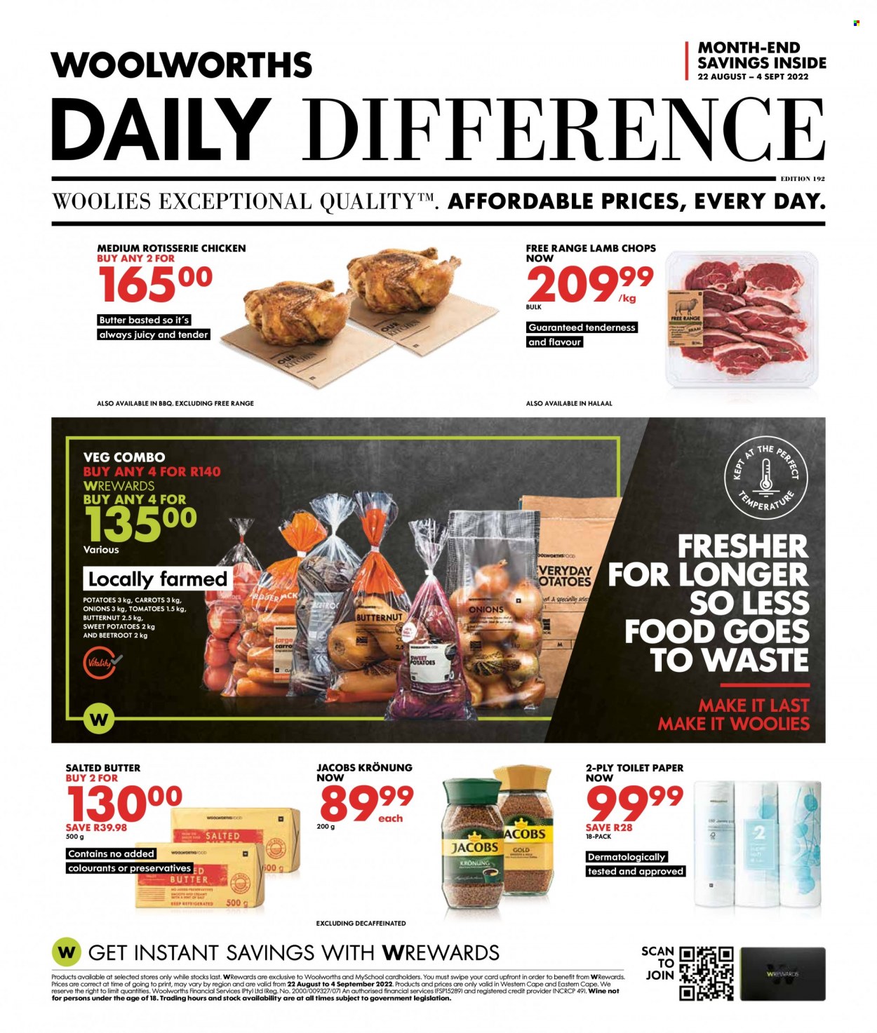 Woolworths specials - 22/08/2022 - 04/09/2022. Page 1