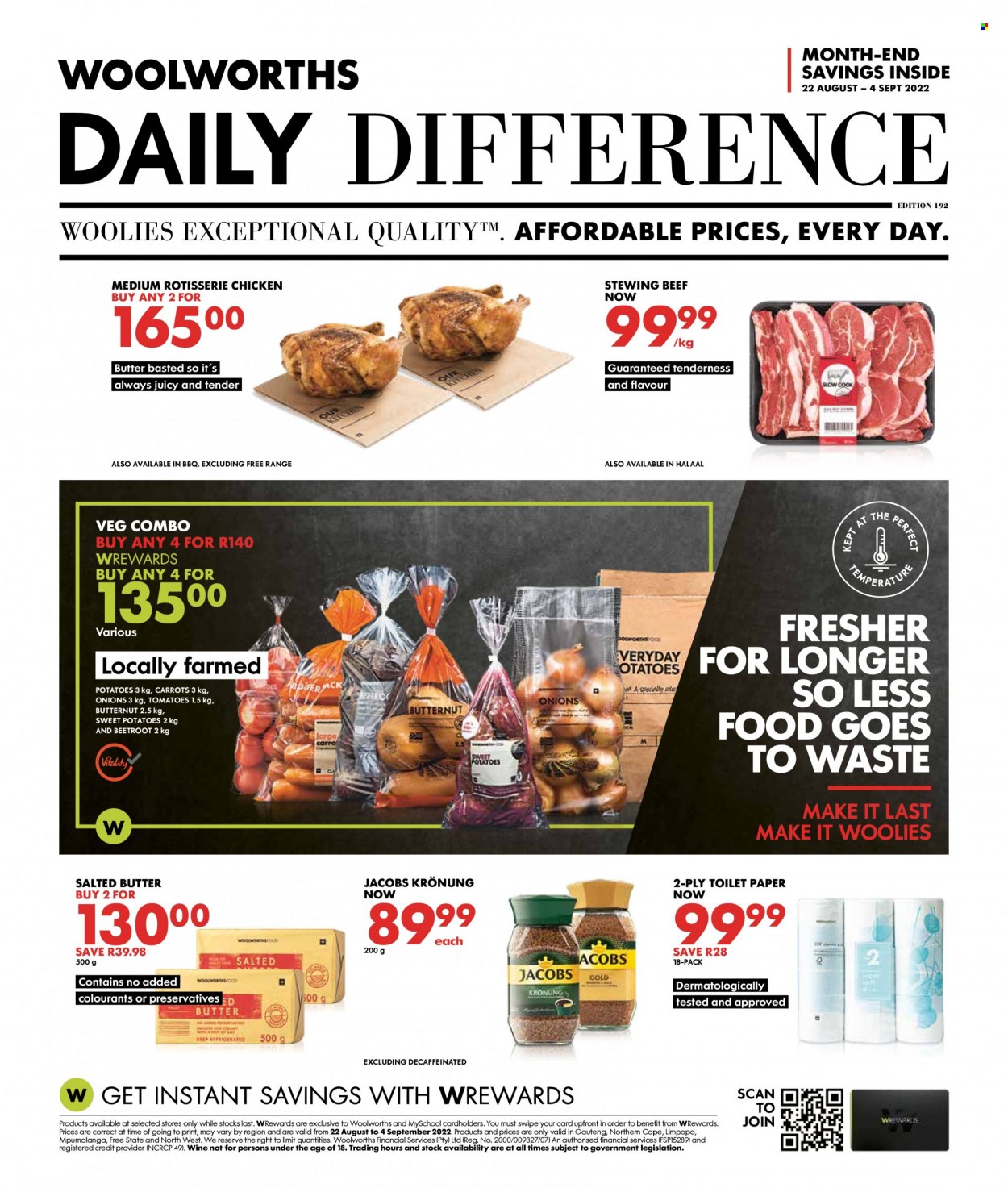 Woolworths specials - 22/08/2022 - 04/09/2022. Page 1