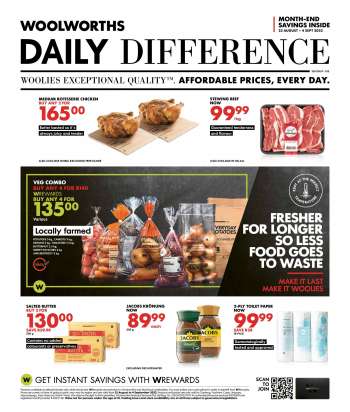 Woolworths catalogue  - 22/08/2022 - 04/09/2022.
