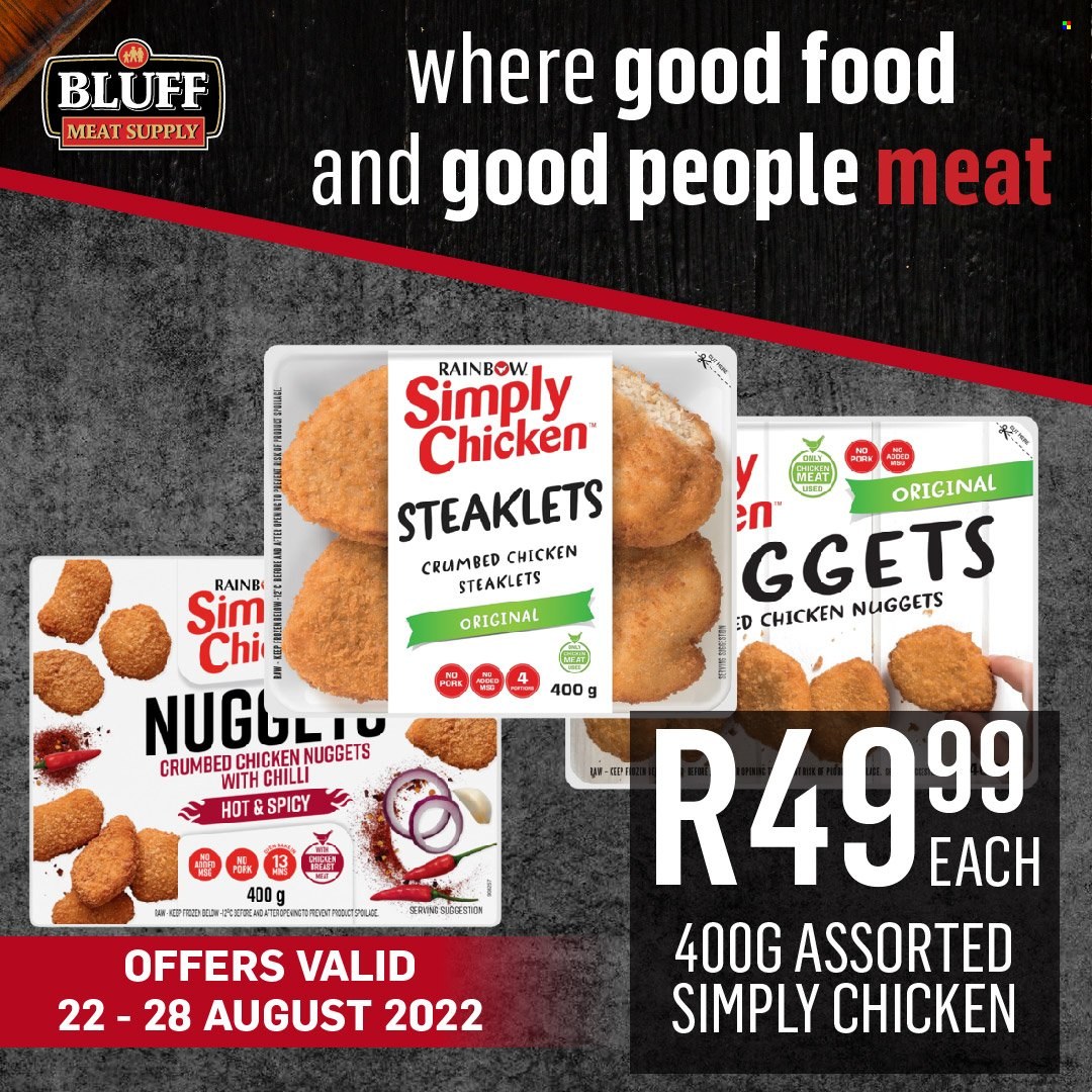 Bluff Meat Supply specials - 22/08/2022 - 28/08/2022. Page 4