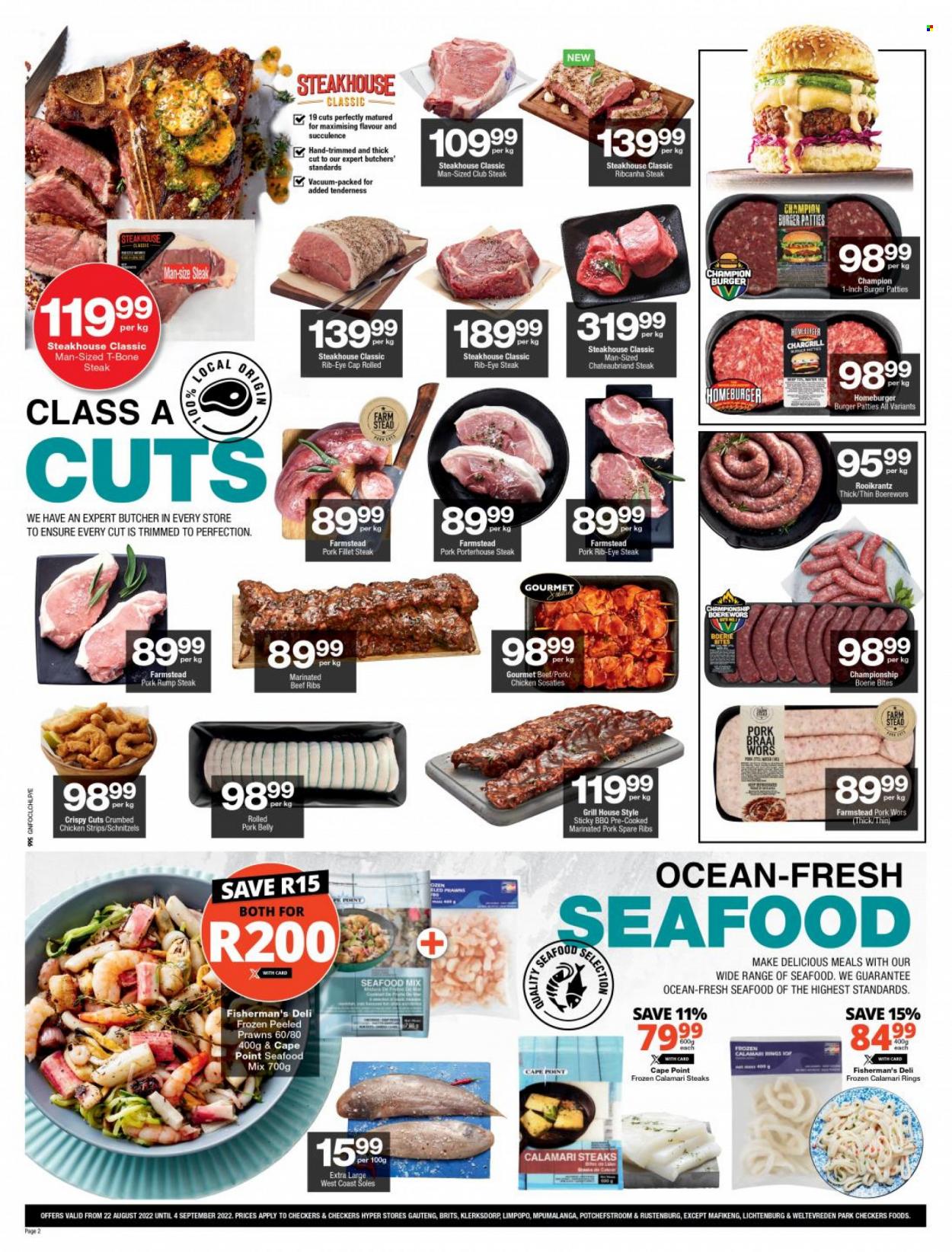 Checkers specials - 22/08/2022 - 04/09/2022. Page 2