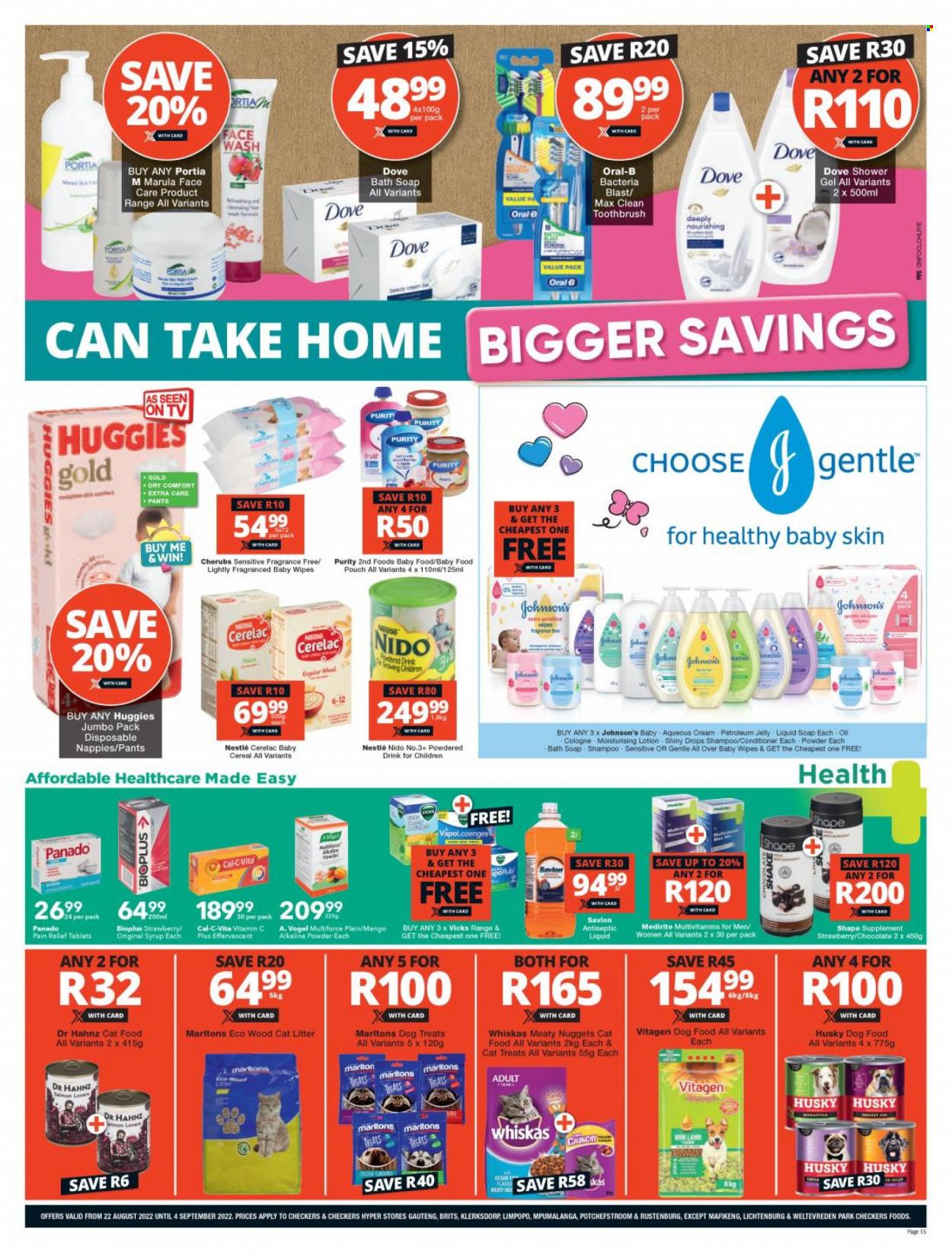 Checkers specials - 22/08/2022 - 04/09/2022. Page 15