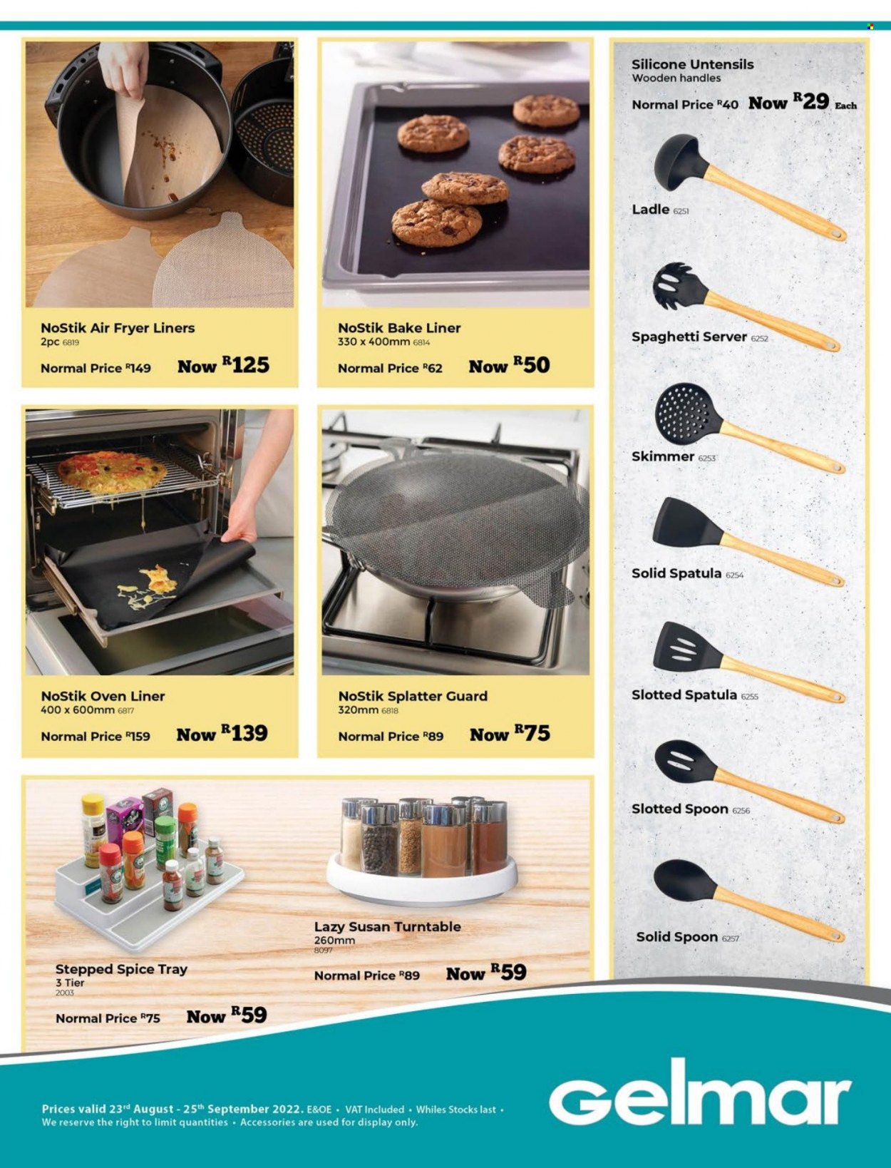 Gelmar specials - 23/08/2022 - 25/09/2022. Page 1