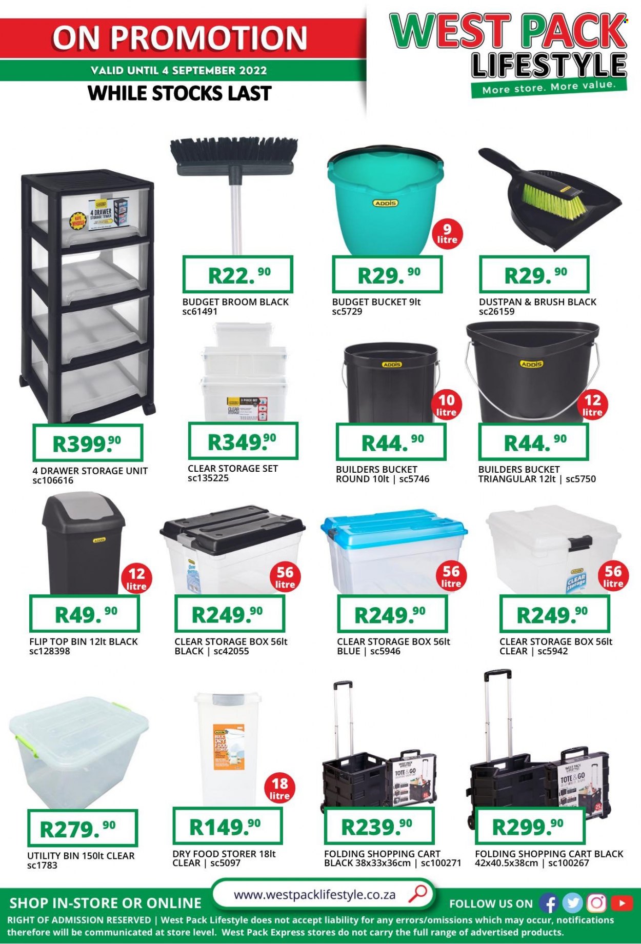 West Pack Lifestyle specials - 22/08/2022 - 04/09/2022. Page 1
