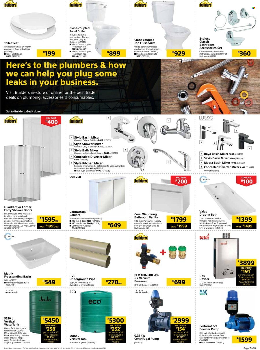 Builders specials - 23/08/2022 - 19/09/2022. Page 7