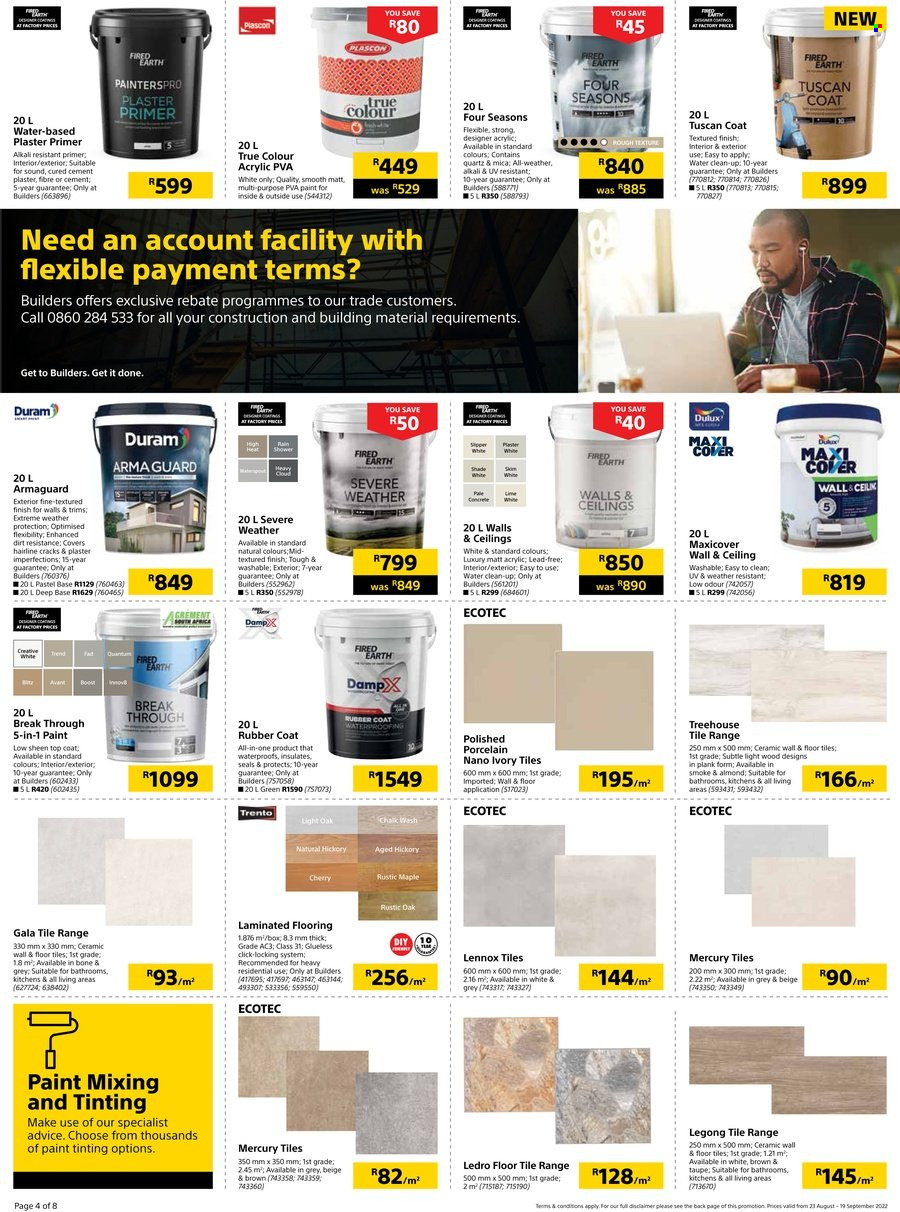 Builders specials - 23/08/2022 - 19/09/2022. Page 4