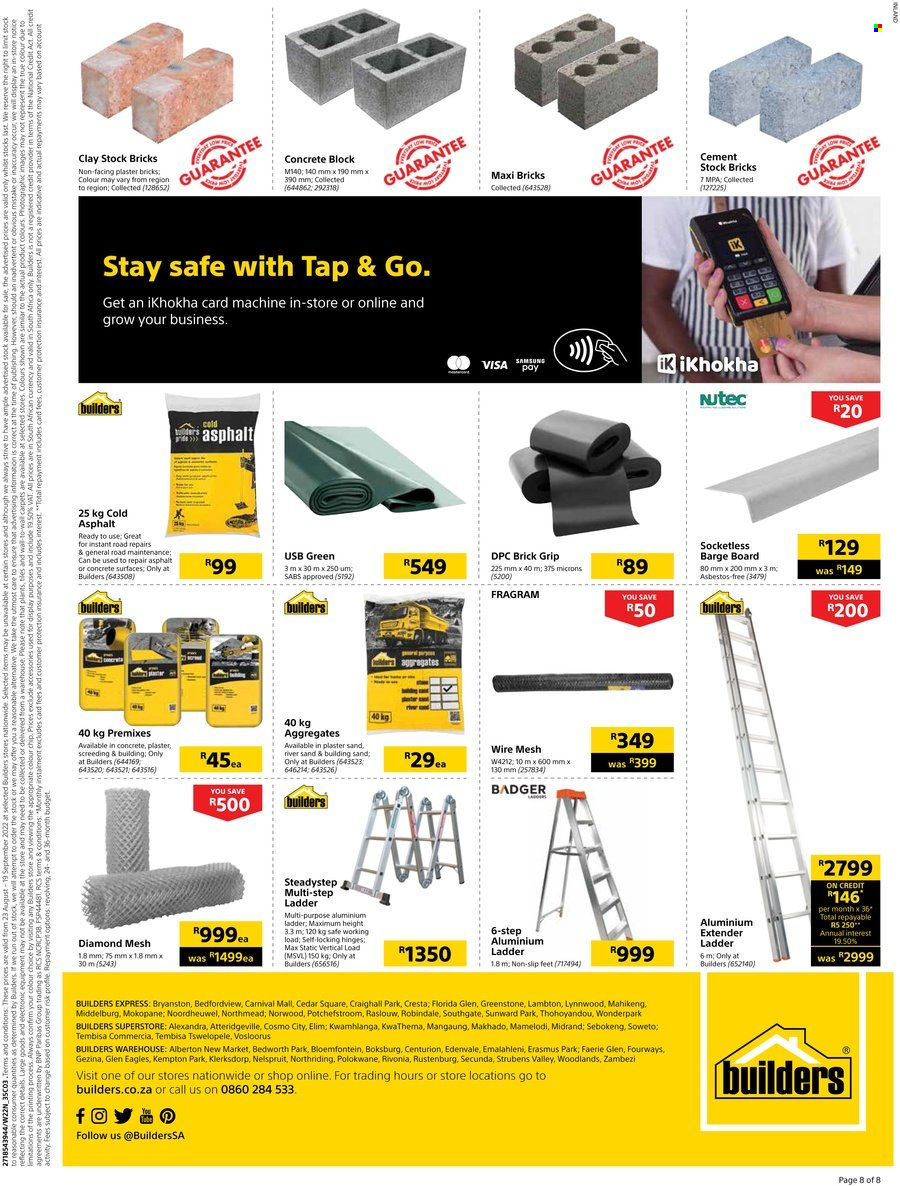 Builders specials - 23/08/2022 - 19/09/2022. Page 8