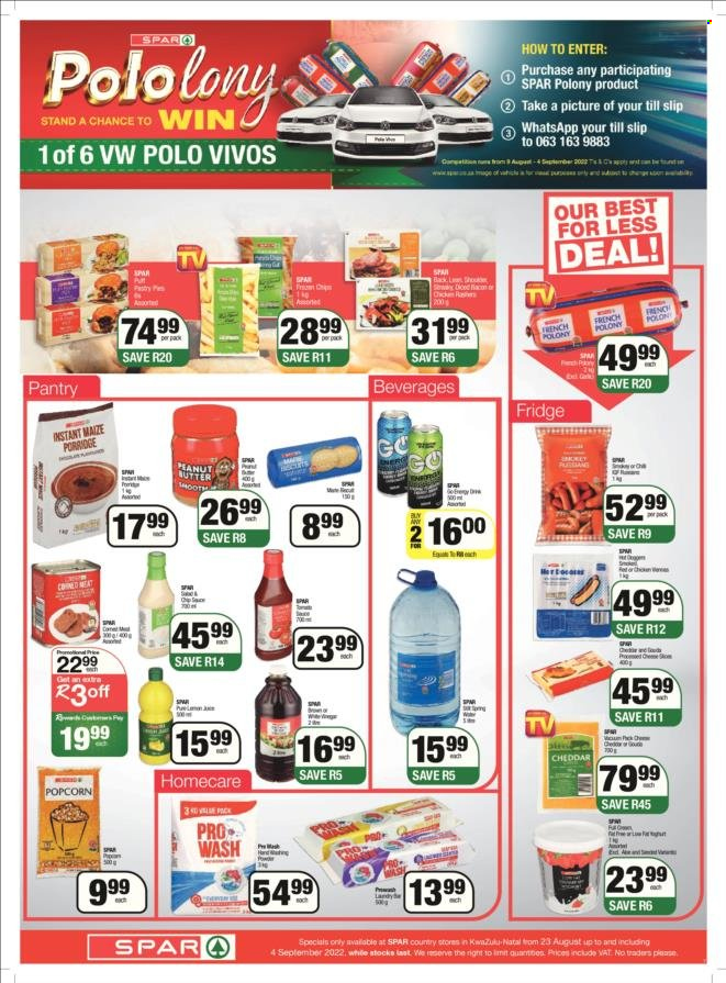 SPAR specials - 23/08/2022 - 04/09/2022. Page 7