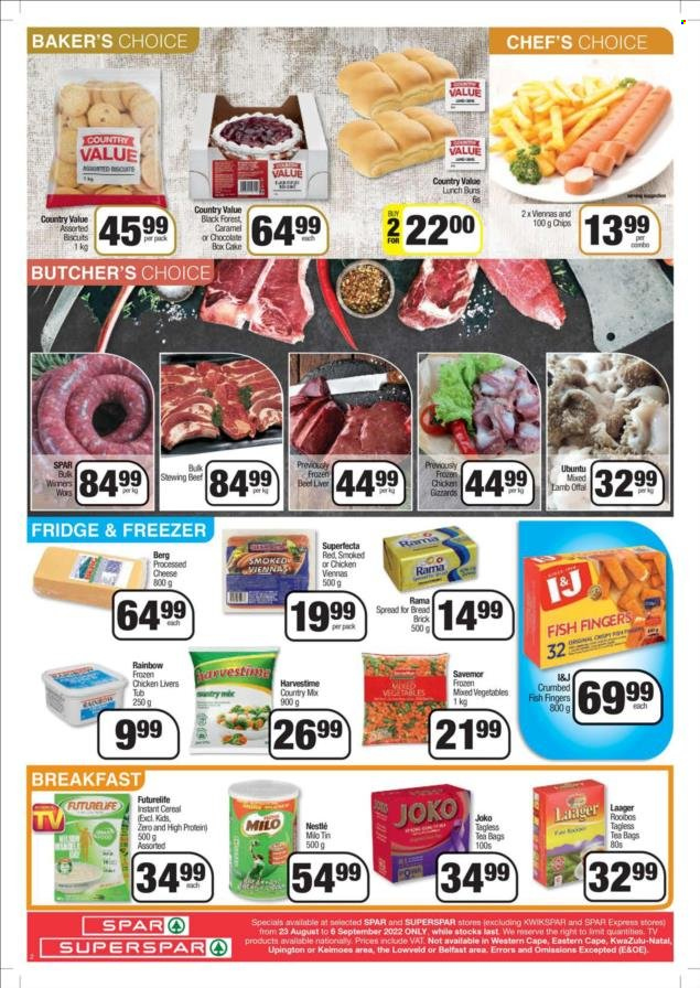 SPAR specials - 23/08/2022 - 06/09/2022. Page 2