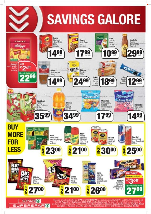 SPAR specials - 23/08/2022 - 06/09/2022. Page 4