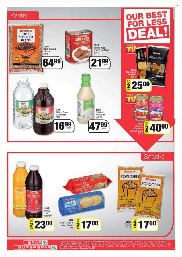 SPAR specials - 23/08/2022 - 06/09/2022. Page 6