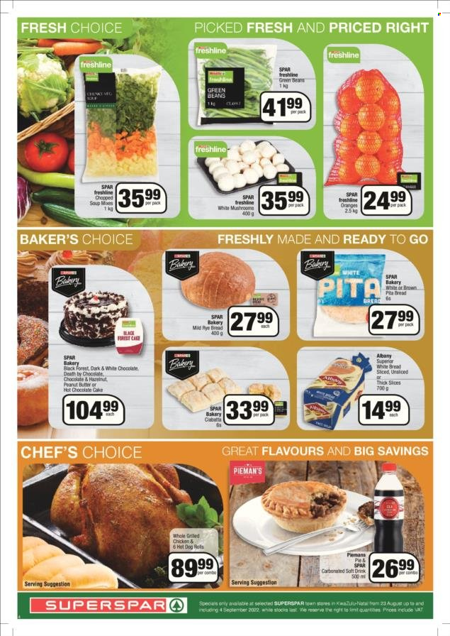 SPAR specials - 23/08/2022 - 04/09/2022. Page 2