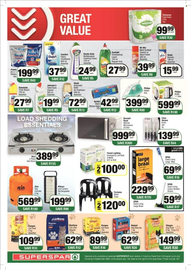 SPAR specials - 23/08/2022 - 04/09/2022. Page 3