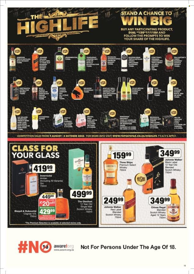SPAR specials - 23/08/2022 - 04/09/2022. Page 13