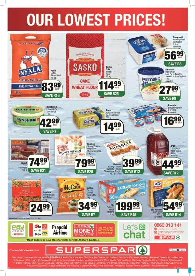 SPAR specials - 23/08/2022 - 04/09/2022. Page 16