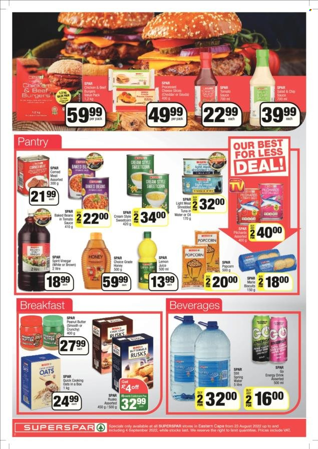 SPAR specials - 23/08/2022 - 04/09/2022. Page 2