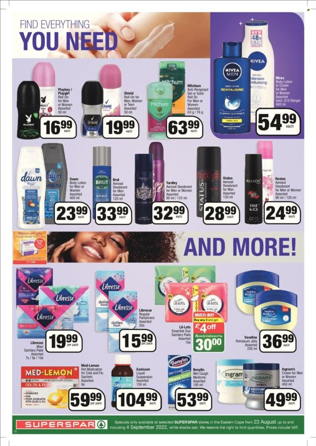 SPAR specials - 23/08/2022 - 04/09/2022. Page 10