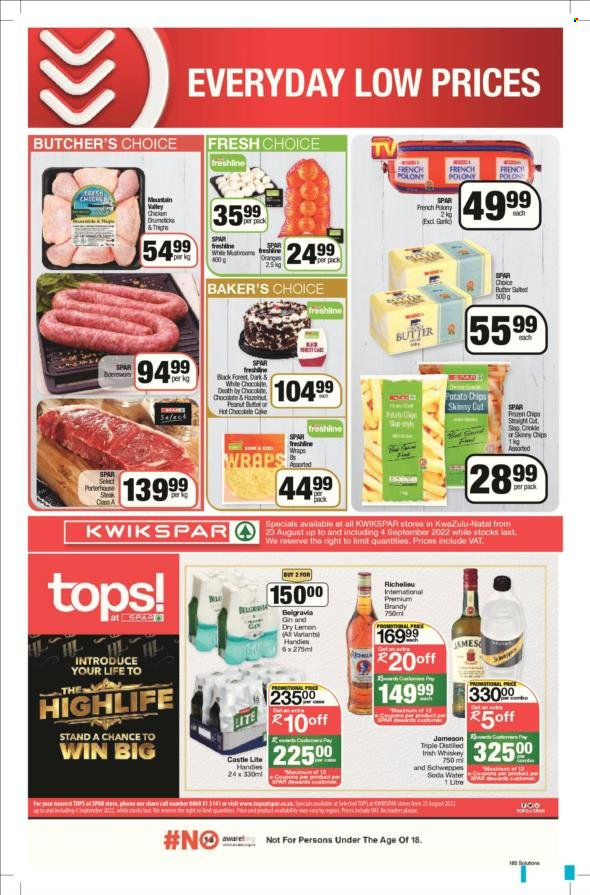 SPAR specials - 23/08/2022 - 04/09/2022. Page 2