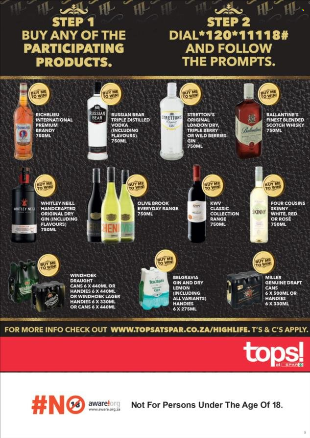 TOPS at SPAR specials - 23/08/2022 - 04/09/2022. Page 3