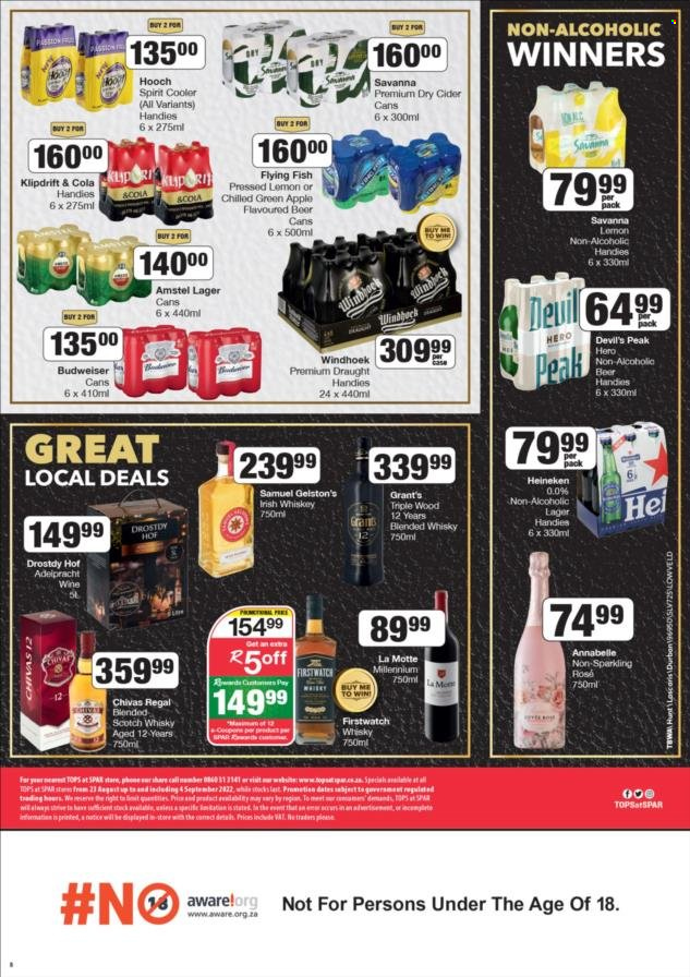 TOPS at SPAR specials - 23/08/2022 - 04/09/2022. Page 8