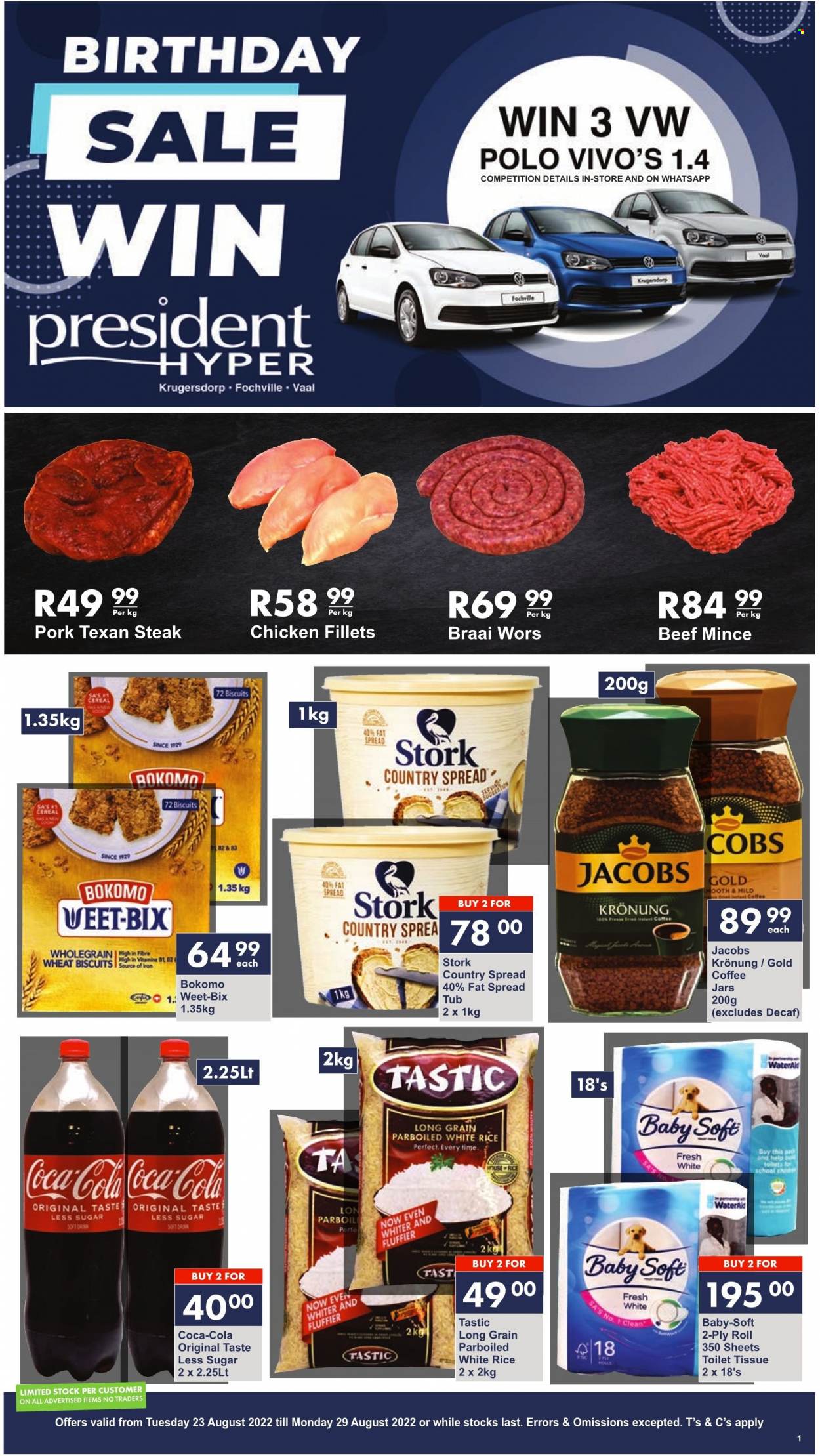 President Hyper specials - 23/08/2022 - 29/08/2022. Page 1