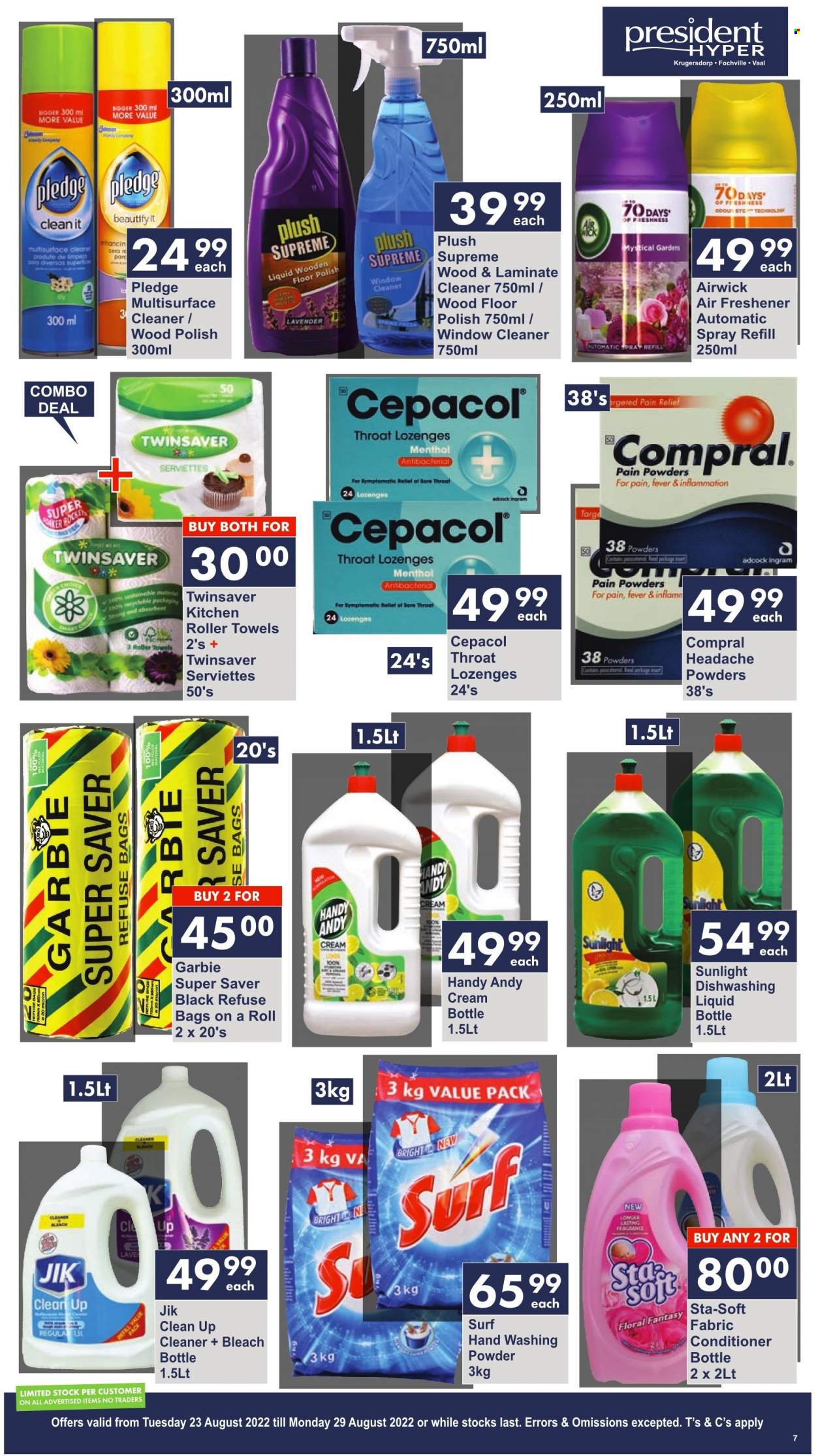 President Hyper specials - 23/08/2022 - 29/08/2022. Page 8
