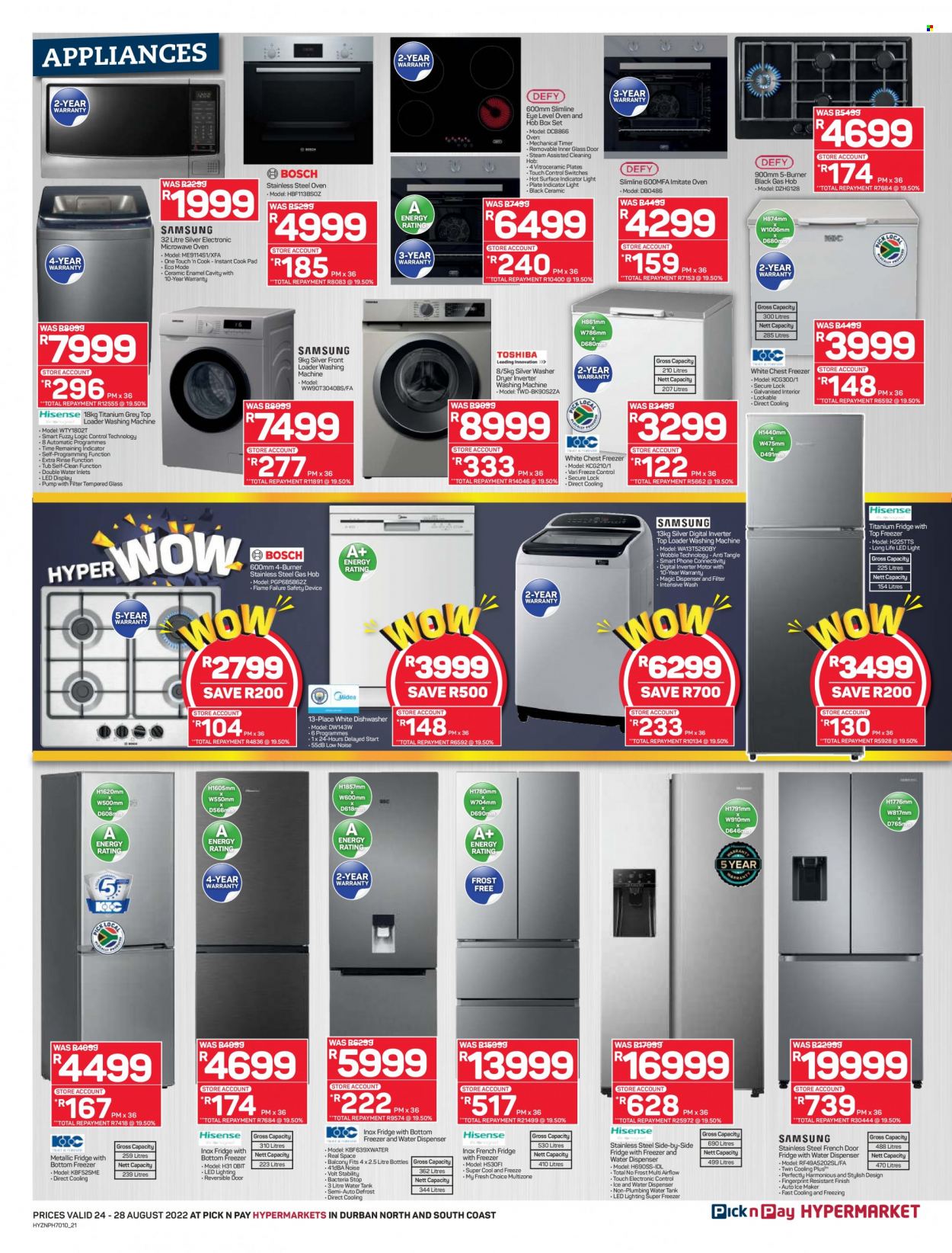 Pick n Pay Hypermarket specials - 24/08/2022 - 28/08/2022. Page 21