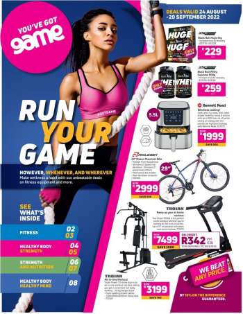 Game catalogue  - 24/08/2022 - 20/09/2022.