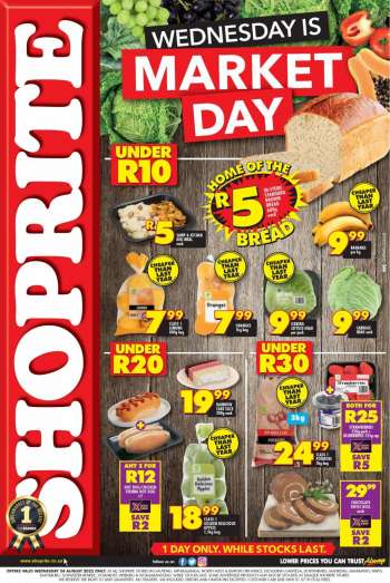 Shoprite catalogue  - 24/08/2022 - 24/08/2022.