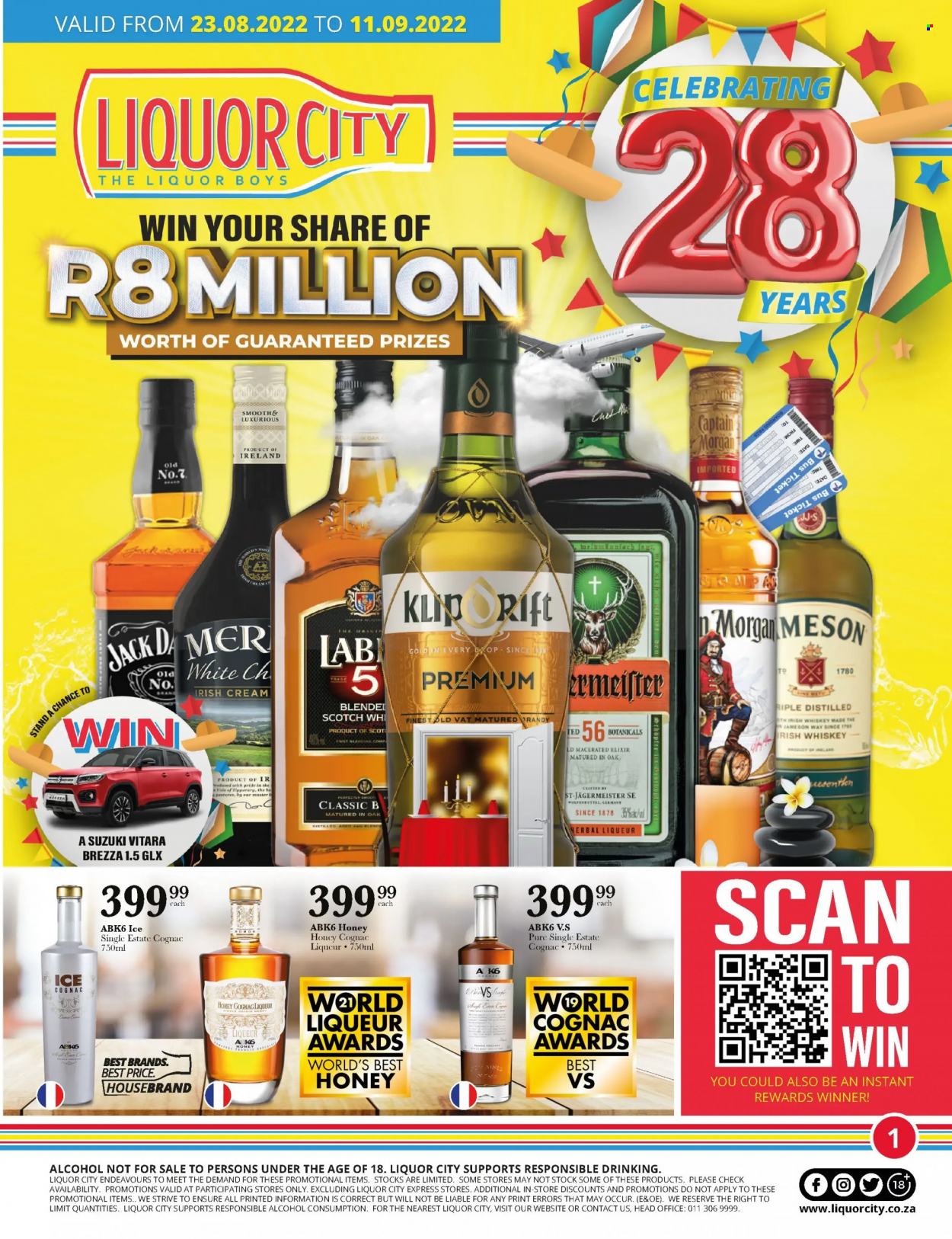 Liquor City specials - 23/08/2022 - 11/09/2022. Page 1