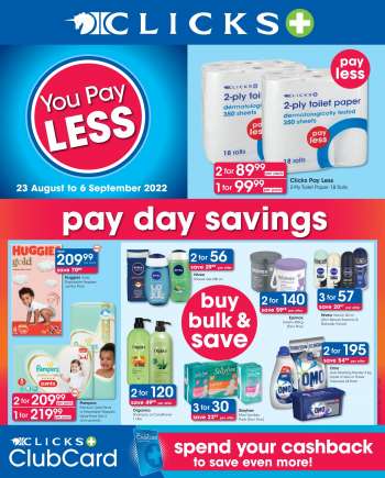 Clicks catalogue  - 23/08/2022 - 06/09/2022.